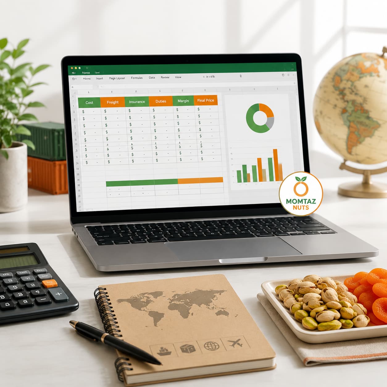 اکسل قیمت گذاری صادراتی خشکبار